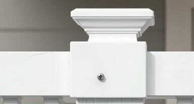 Quick Mount Porch Post Fastener