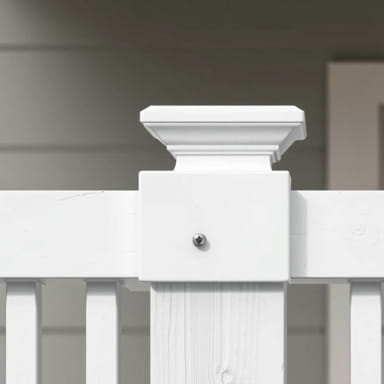 Quick Mount Porch Post Fastener