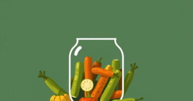 Quick Pickled Charred Vegetables