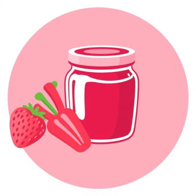 Quick Strawberry Rhubarb Jam