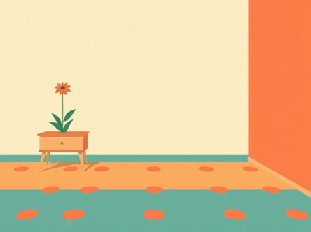 Reproduction Vintage Linoleum Flooring