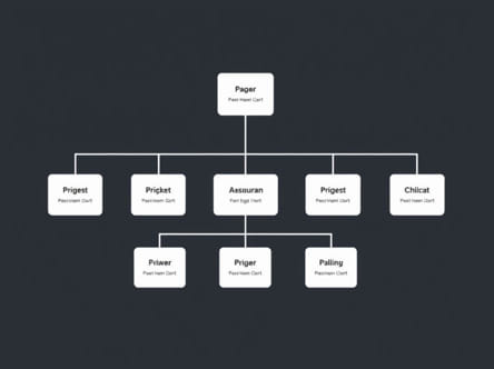 Restaurant Organizational Chart Template