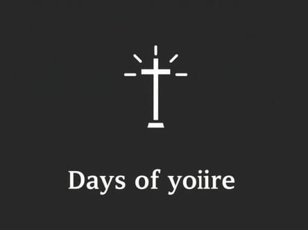 Saintly Days Of Yore Definition