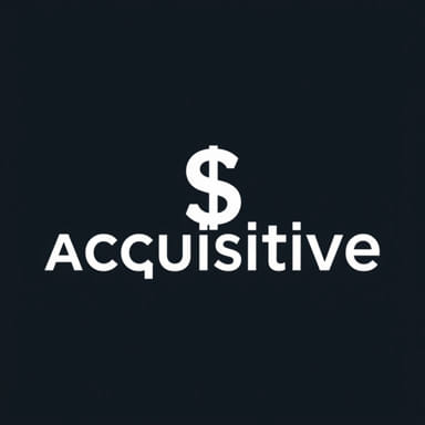 Sentence With The Word Acquisitive