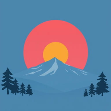 Sunset Mount Coot Tha