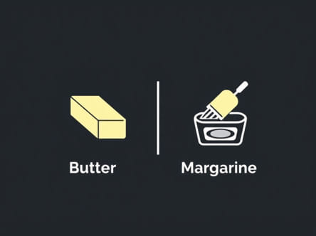 The Difference Between Butter And Margarine
