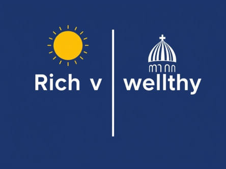 The Difference Between Rich And Wealthy
