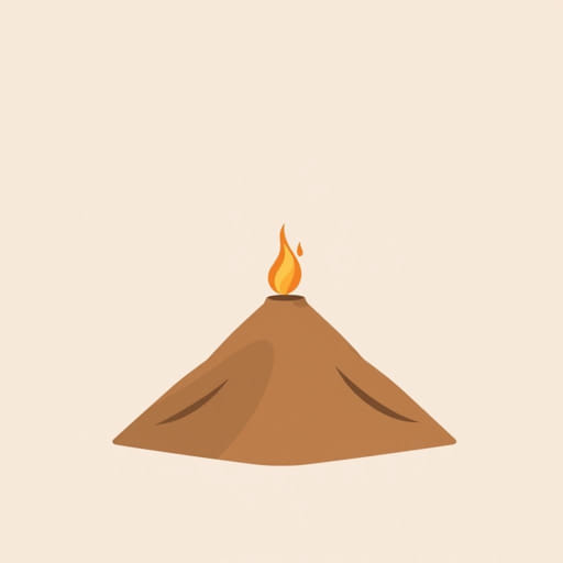 Upper Earthen Peak Bonfire