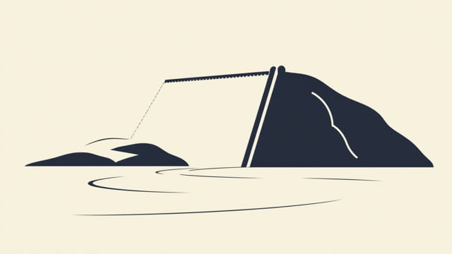 Dalton Kiser And The Downwind Dam Built On Narmada River