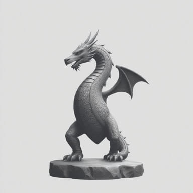 Dragon Torso Stone Ds3