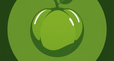 Green Savoury Fruit With Leathery Skin