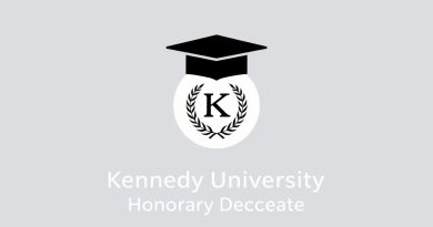 Kennedy University Honorary Doctorate