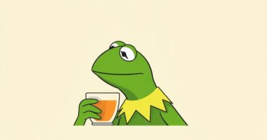 Kermit Sipping Tea Eg Crossword
