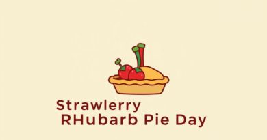 National Strawberry Rhubarb Pie Day