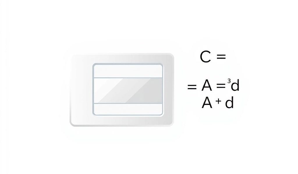 Parallel Plate Capacitor Formula With Dielectric