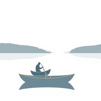 Picture Of A Coracle Boat