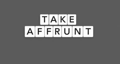 Take As An Affront Crossword Clue
