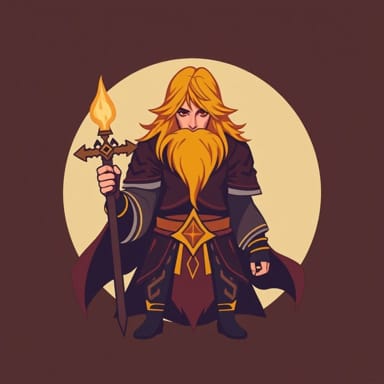 The Golden Haired Summoner