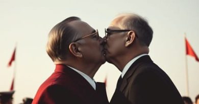 The Kiss Between Brezhnev And Honecker