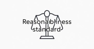 What Is The Reasonableness Standard Quizlet