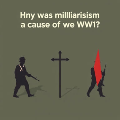 Why Was Militarism A Cause Of Ww1