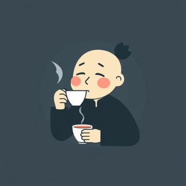 Zhongli Sipping Tea Emote